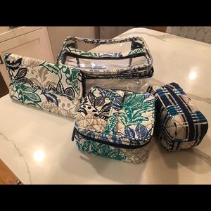 Vera Bradley makeup bags 4!